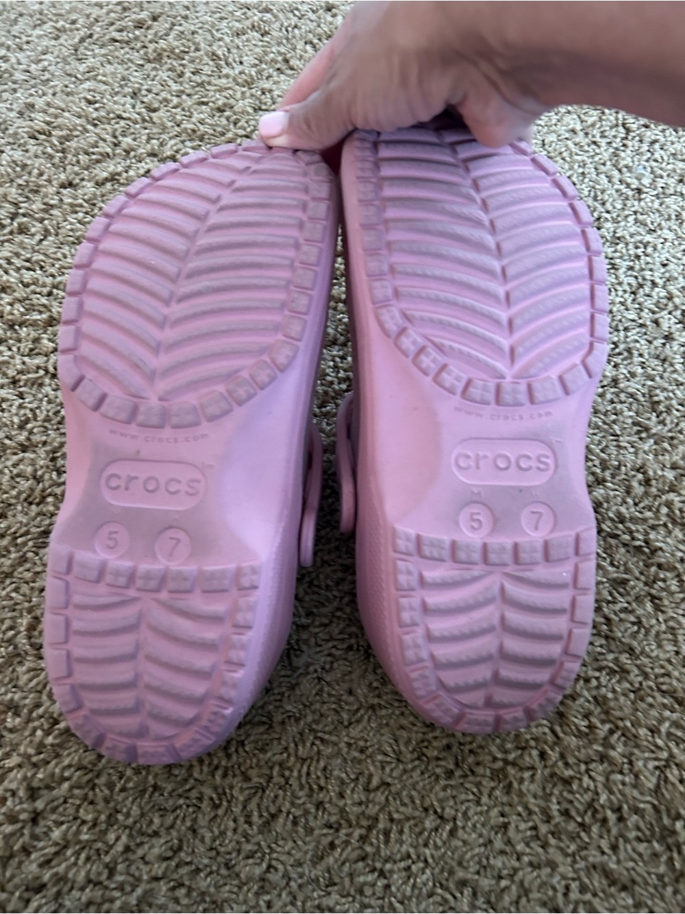 CROCS Classic Clog in Light Pink - Picture 4 of 5